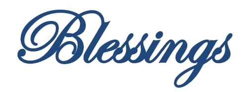 Blessings