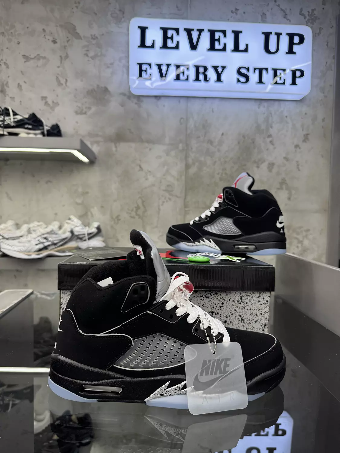 Air Joedan 5 Retro Metalic Black 6