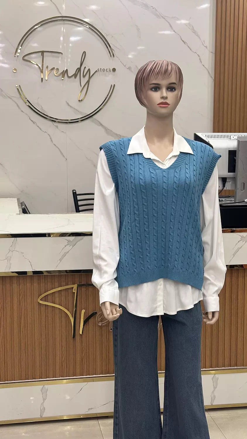 V-neck Sweater Vest 19