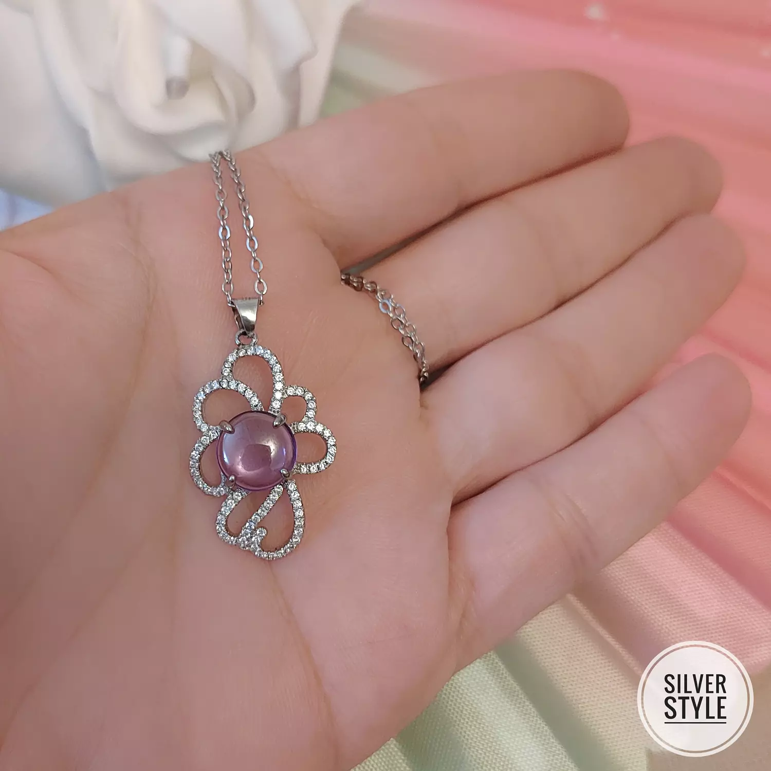 Light purple Pendant  1
