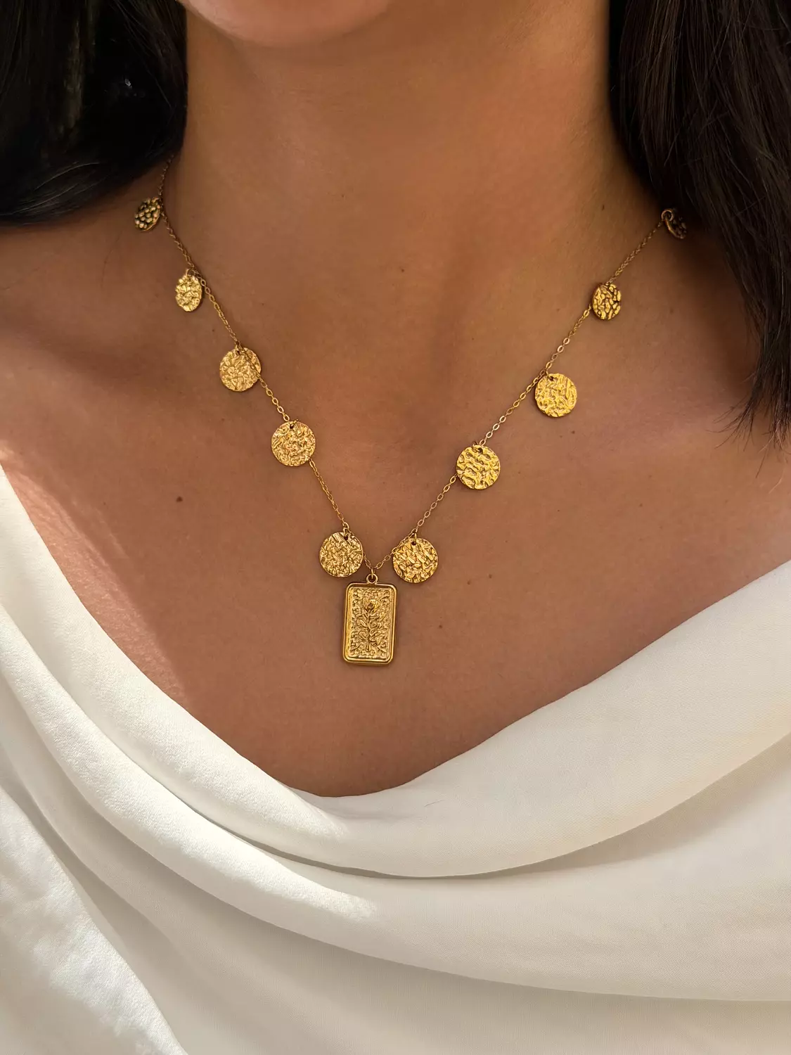 Vintage Coins Necklace hover image