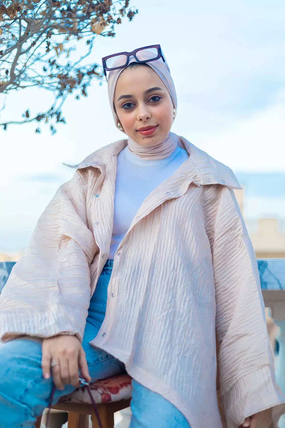 Beige Blouse image