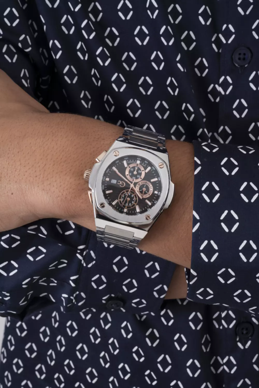 Gc Coussin Shape Chrono Metal 6