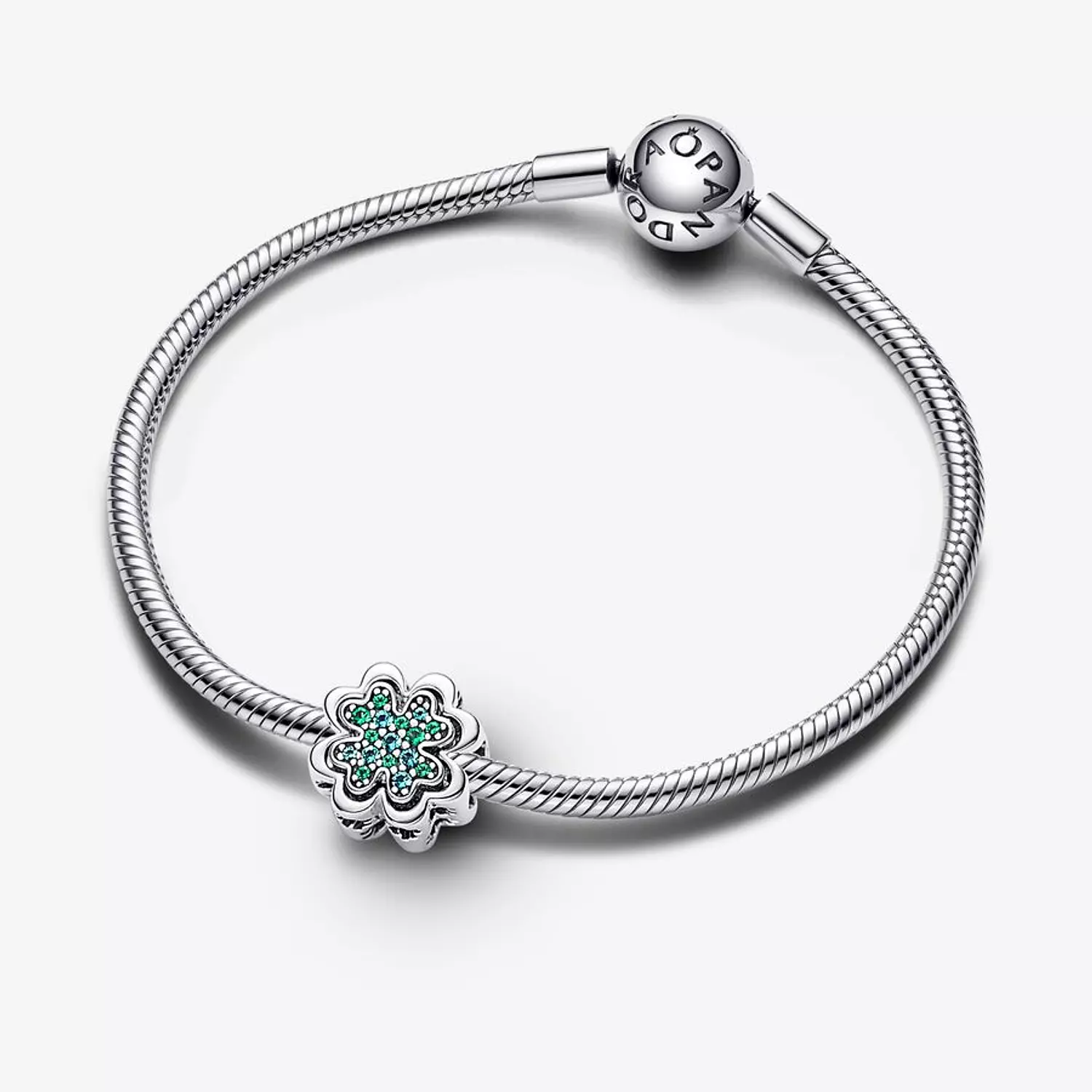 Splittable Four Leaf Clover Charm 2