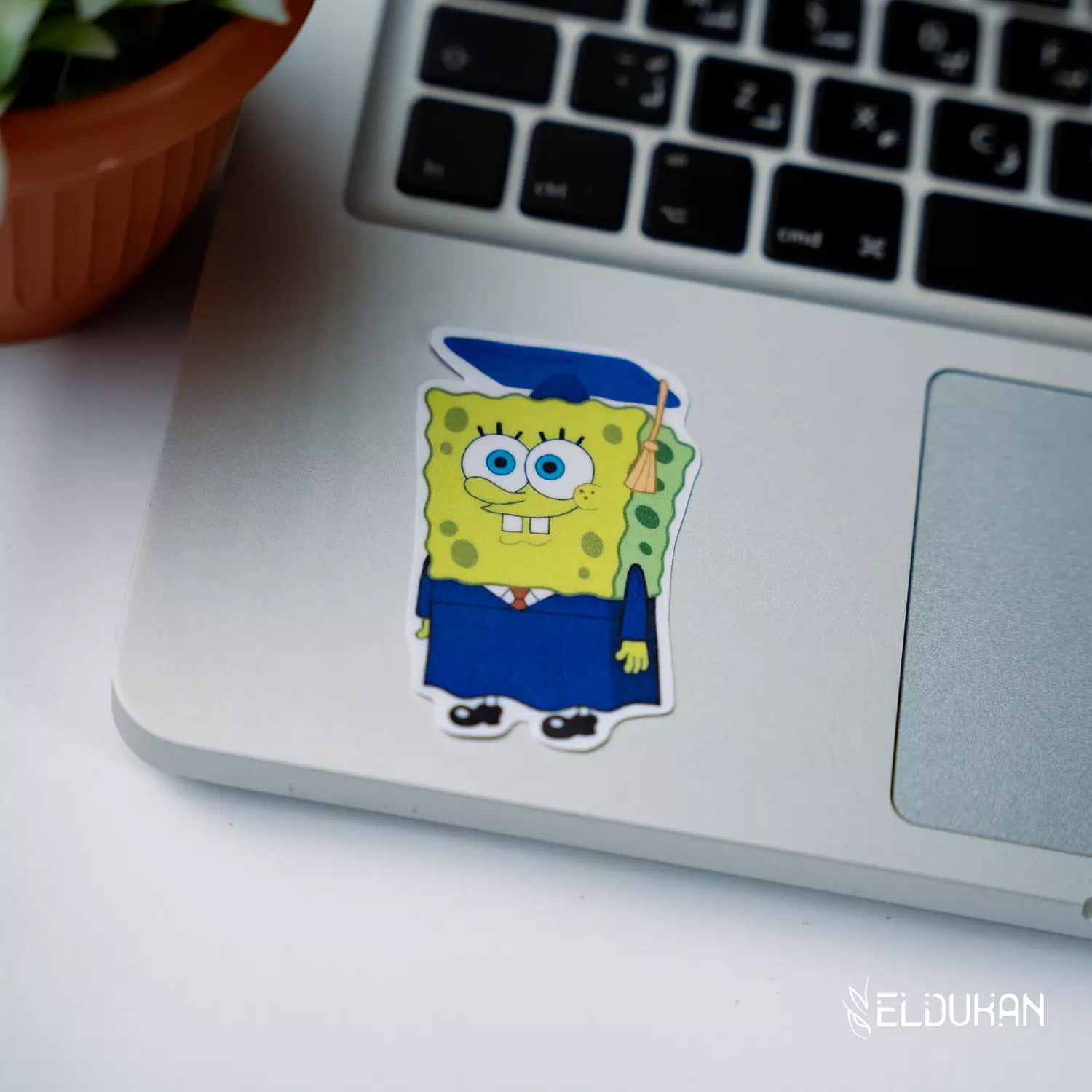Graduated sponge bob sticker image