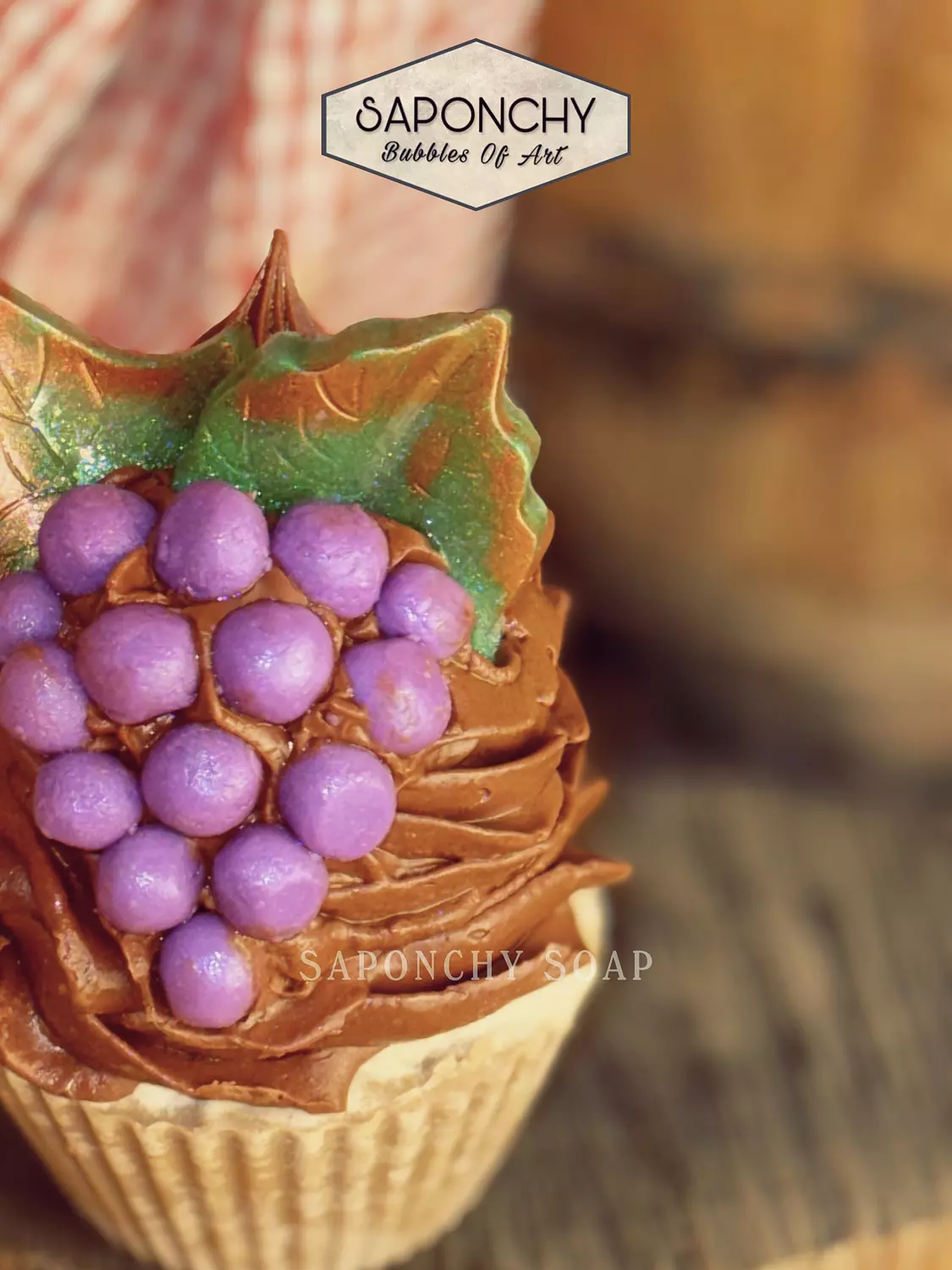 GRAPES-CUPCAKE SOAP 3