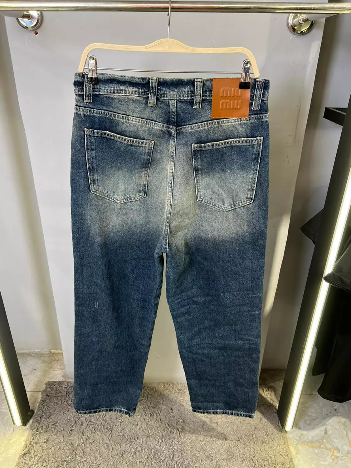 MIUMIU WIDE LEG JEANS / 12933 1