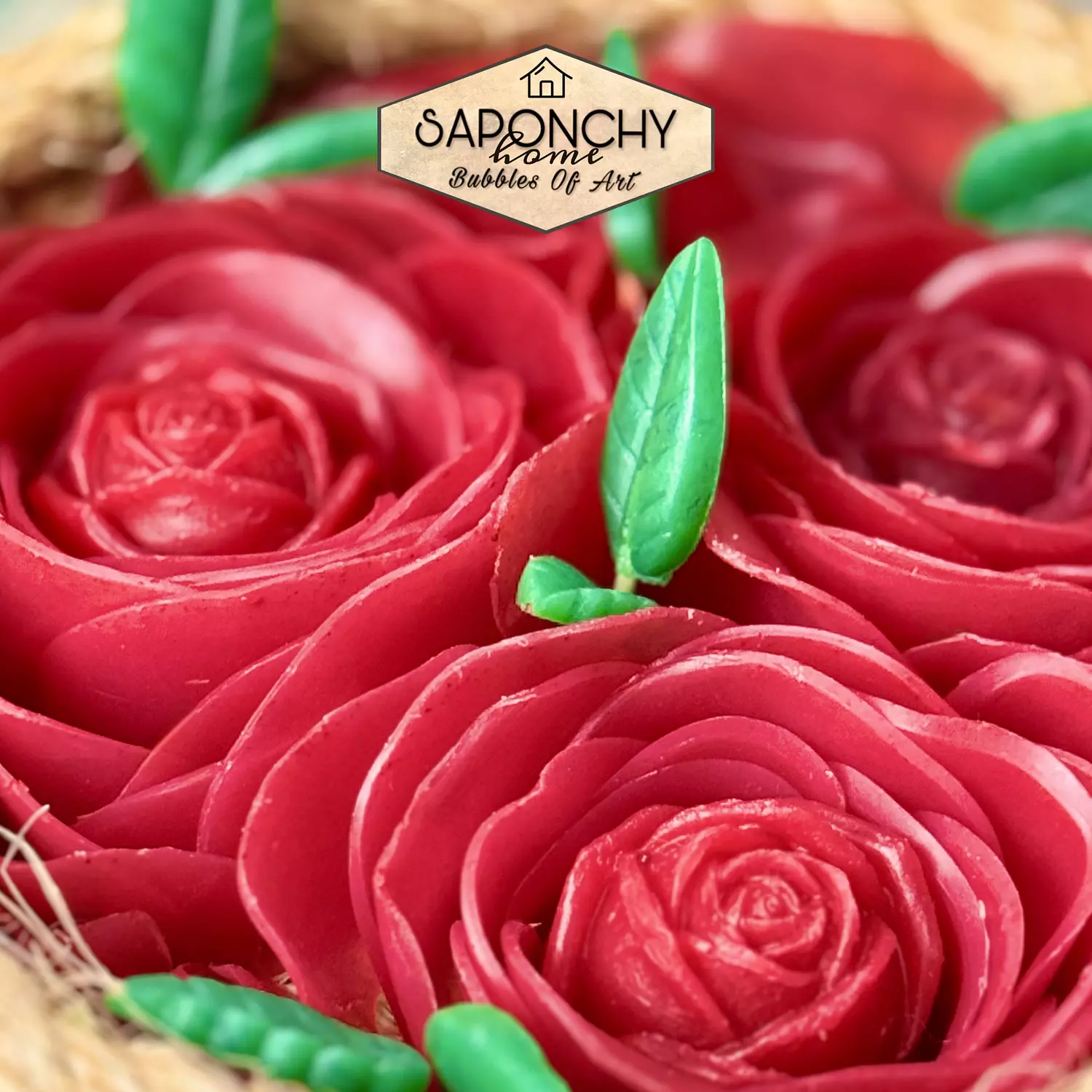 ROSE SOAP BASKET 7