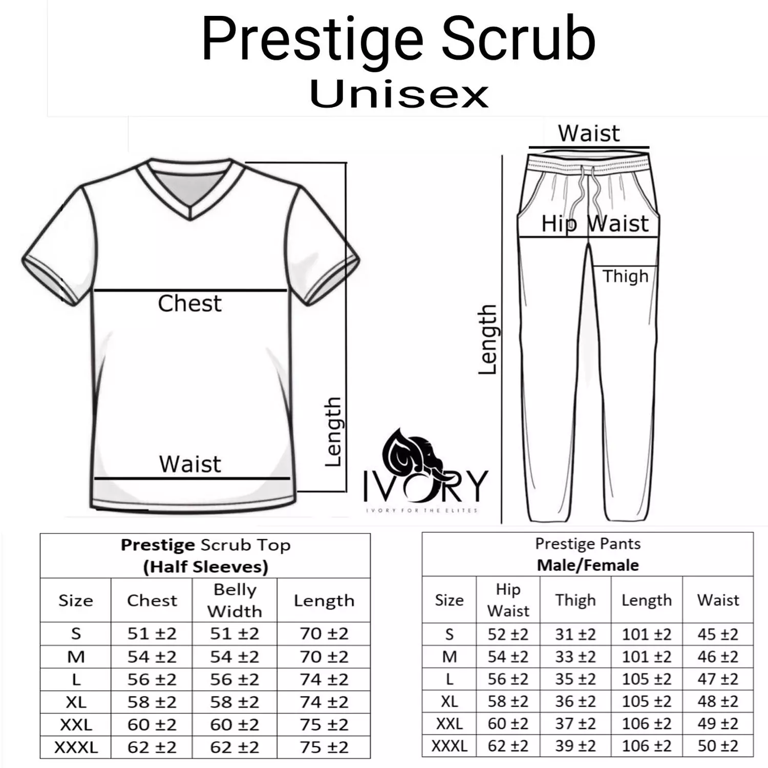 Dark Blue Prestige Scrub 14