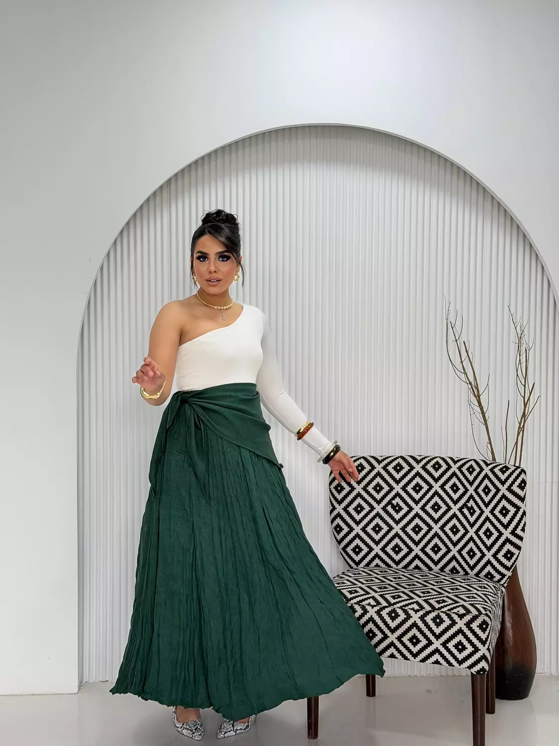 Swaya Wrap Skirt hover image