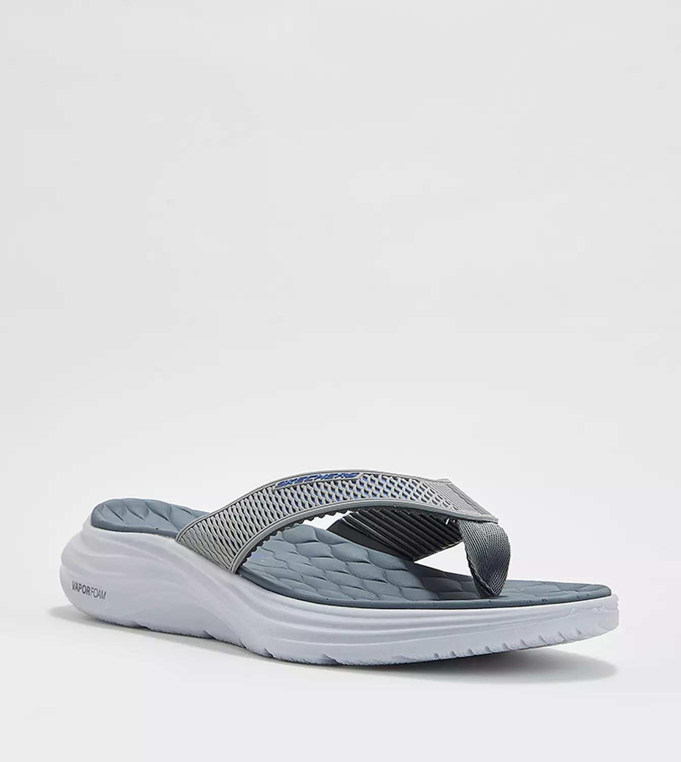 Skechers Men's Vapor Foam Sandal Gray 3