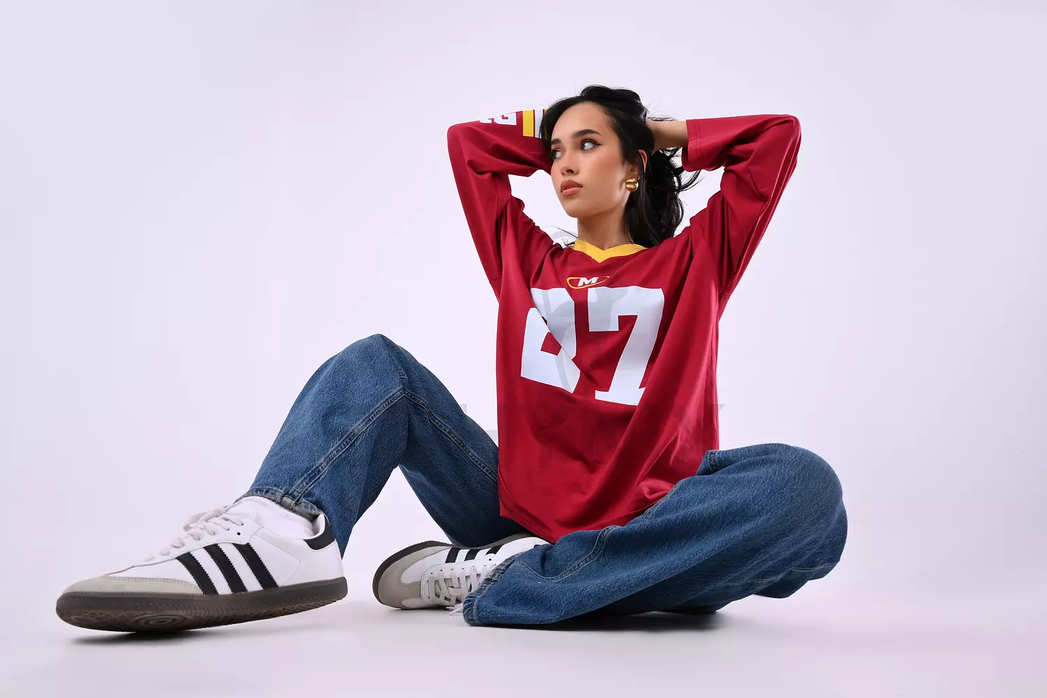 Casual Jersey Oversized T-Shirt  11