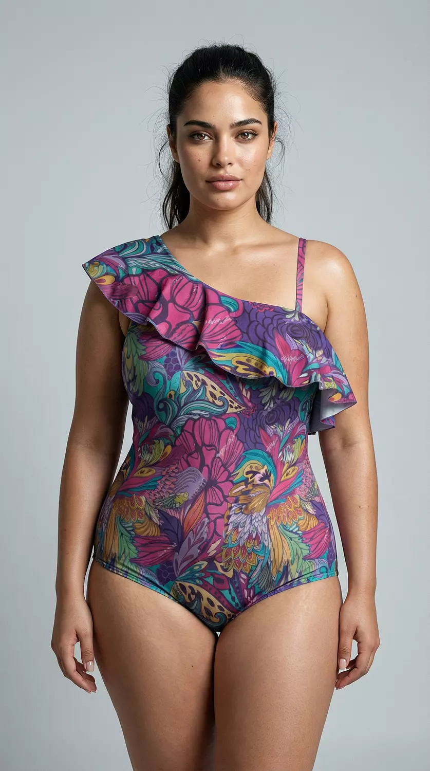 Diva Ruffled Neckline   2