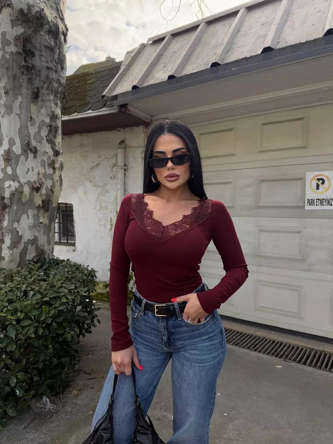 Lace Trim Blouse 4