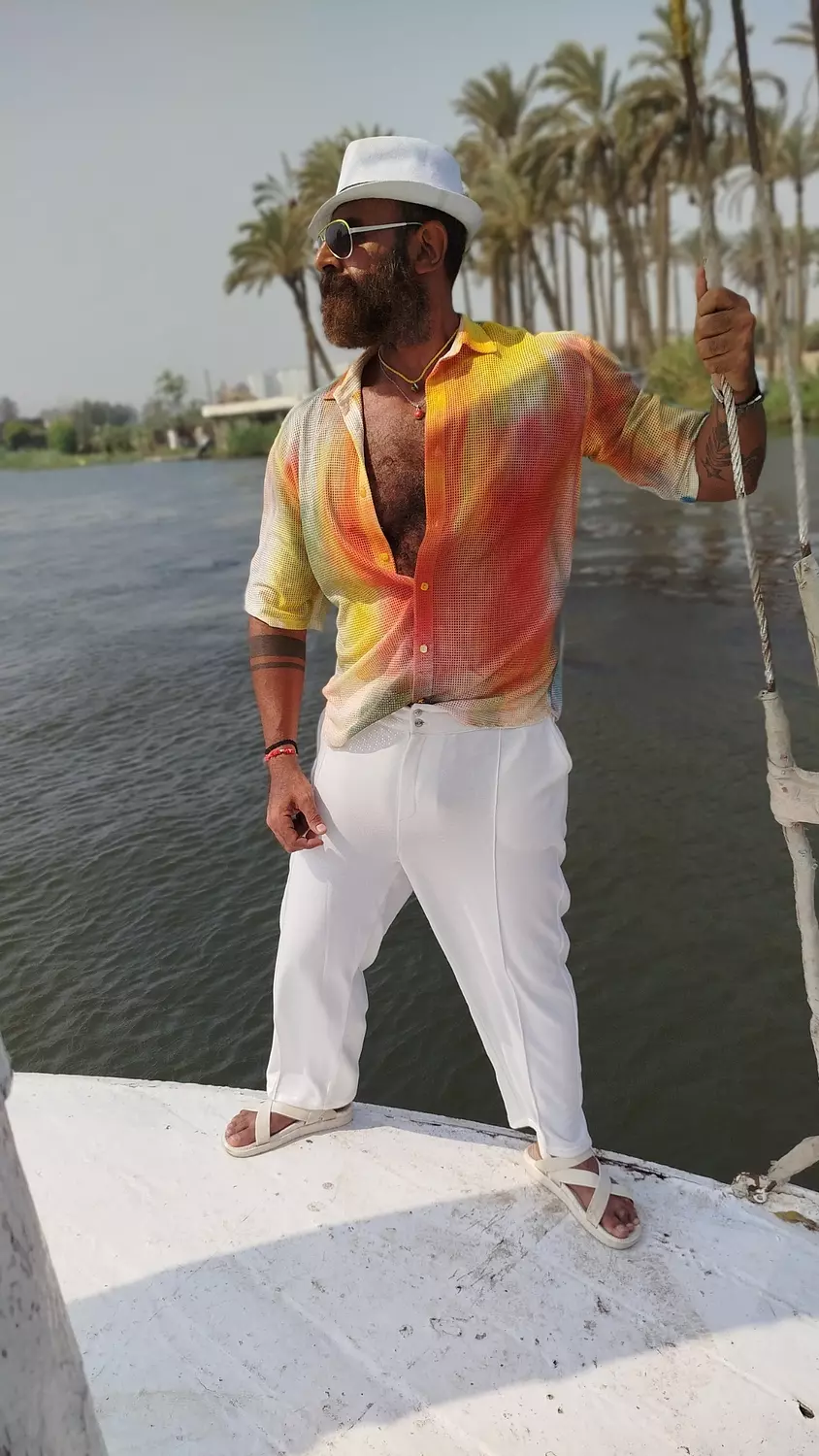 Colourful breathable shirt  hover image
