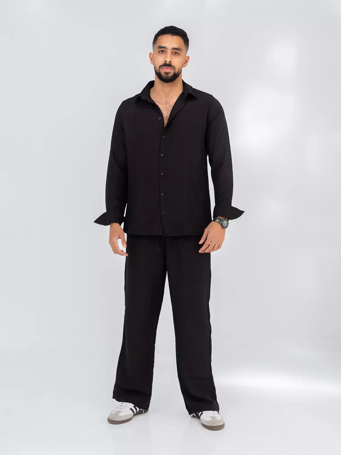 Linen Set | Black image