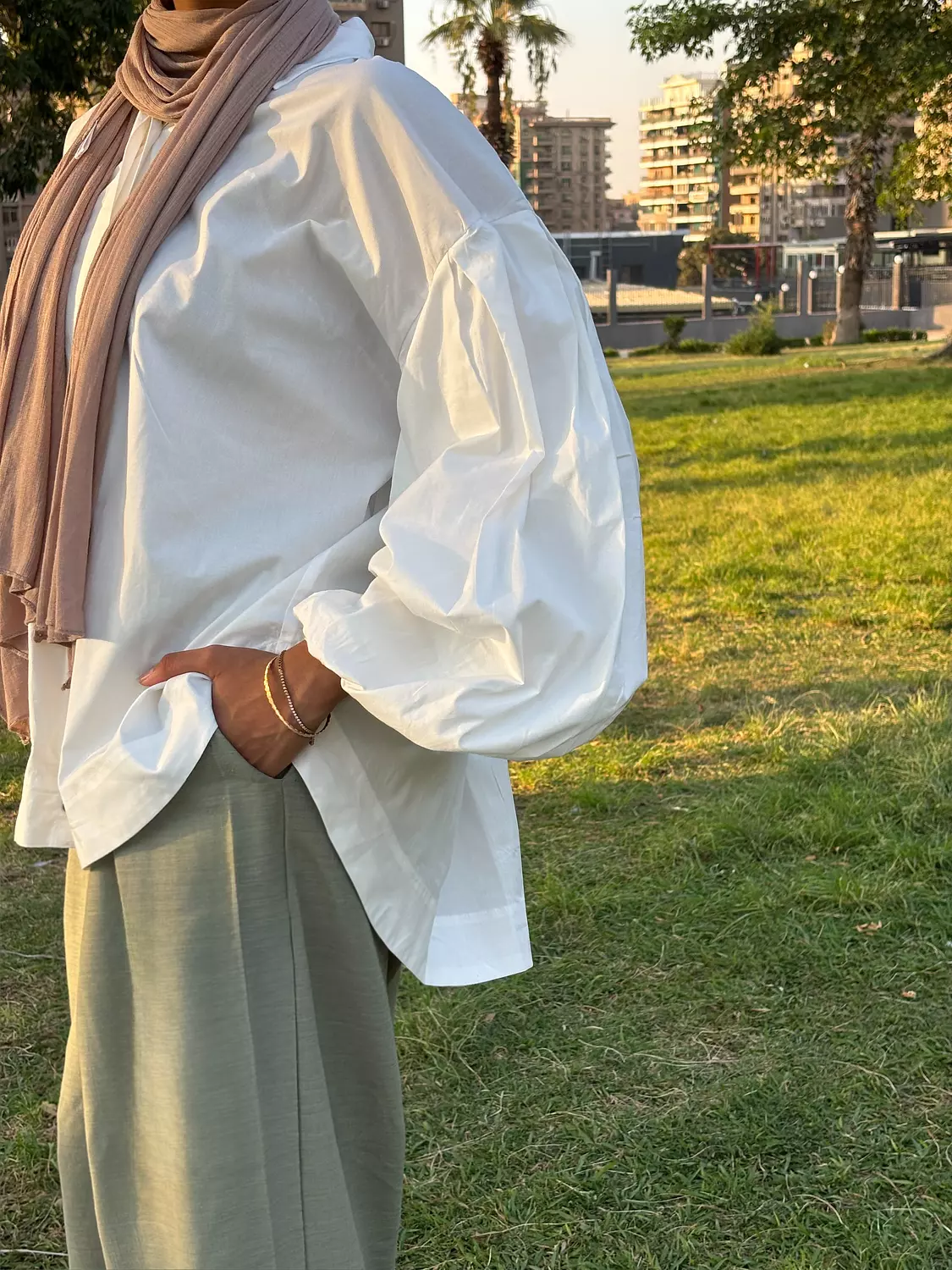 Emma Pants in Olive 4