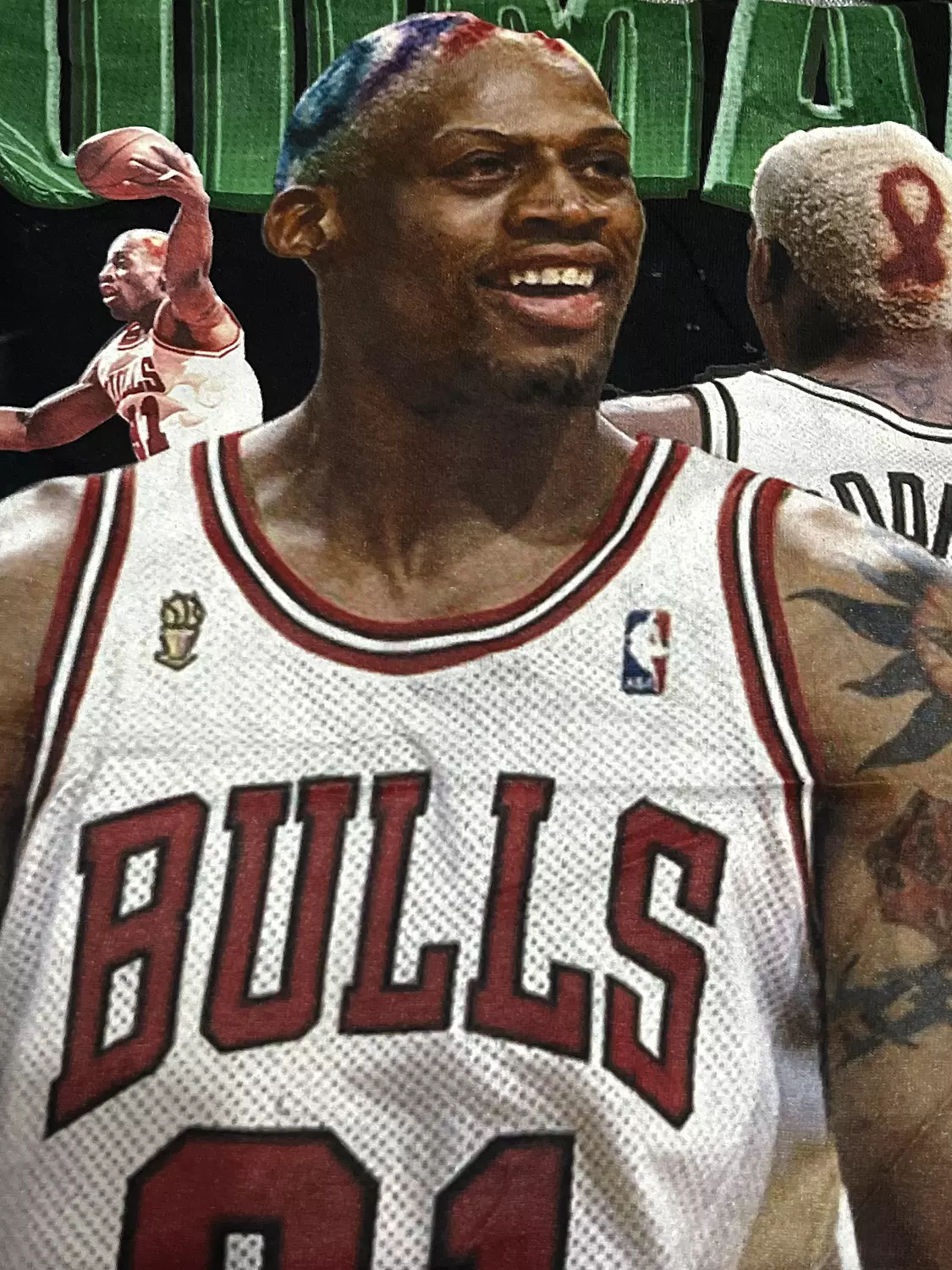Rodman Chicago bulls Bootleg Tee 2