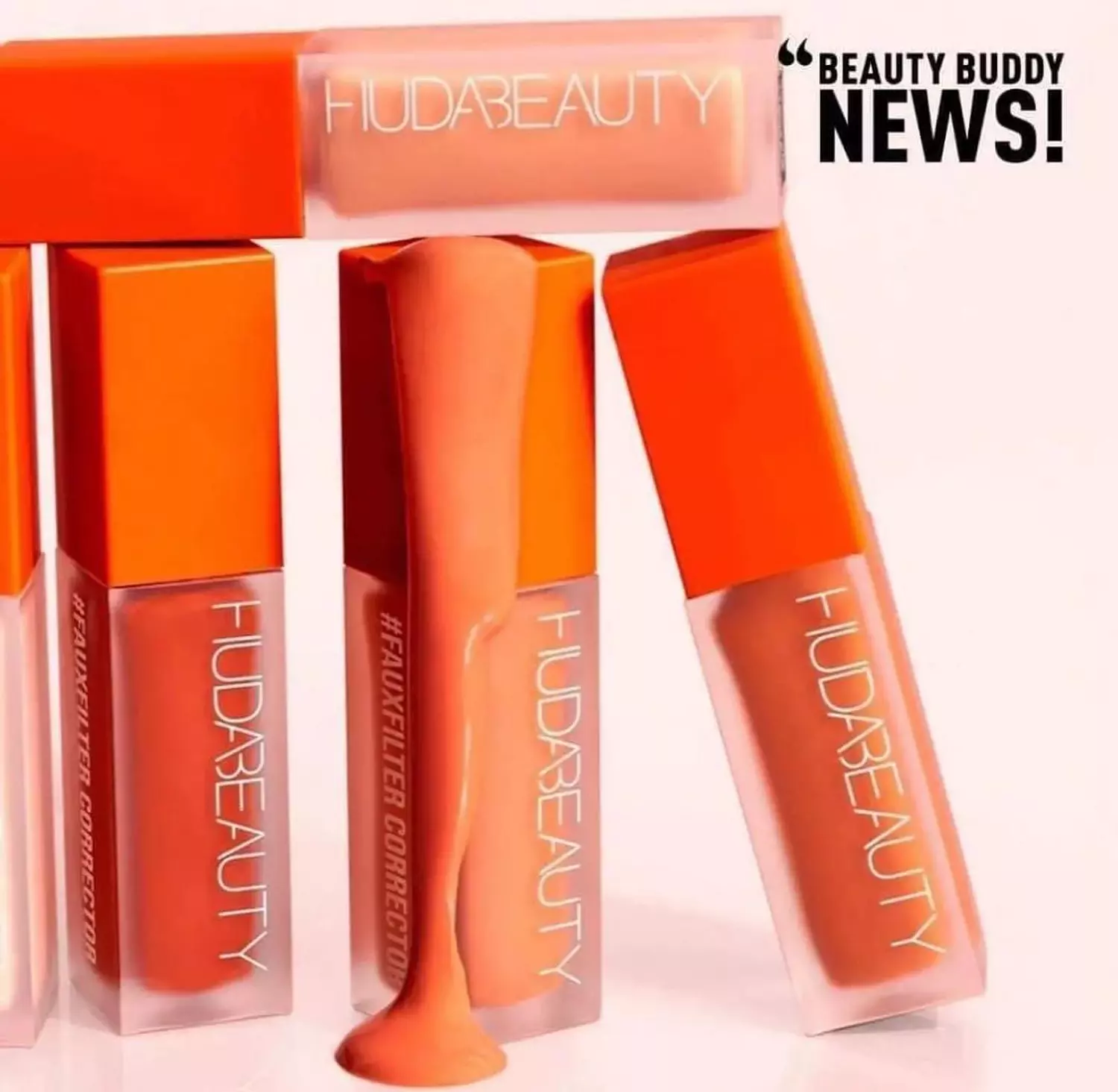 HUDA BEAUTY #FAUXFILTER Under Eye Color Corrector cherry blossom 2
