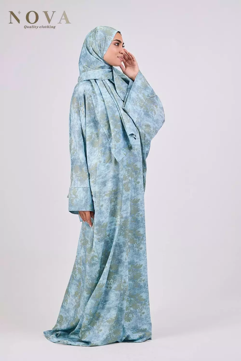 Dusty blue Casual Soft 1