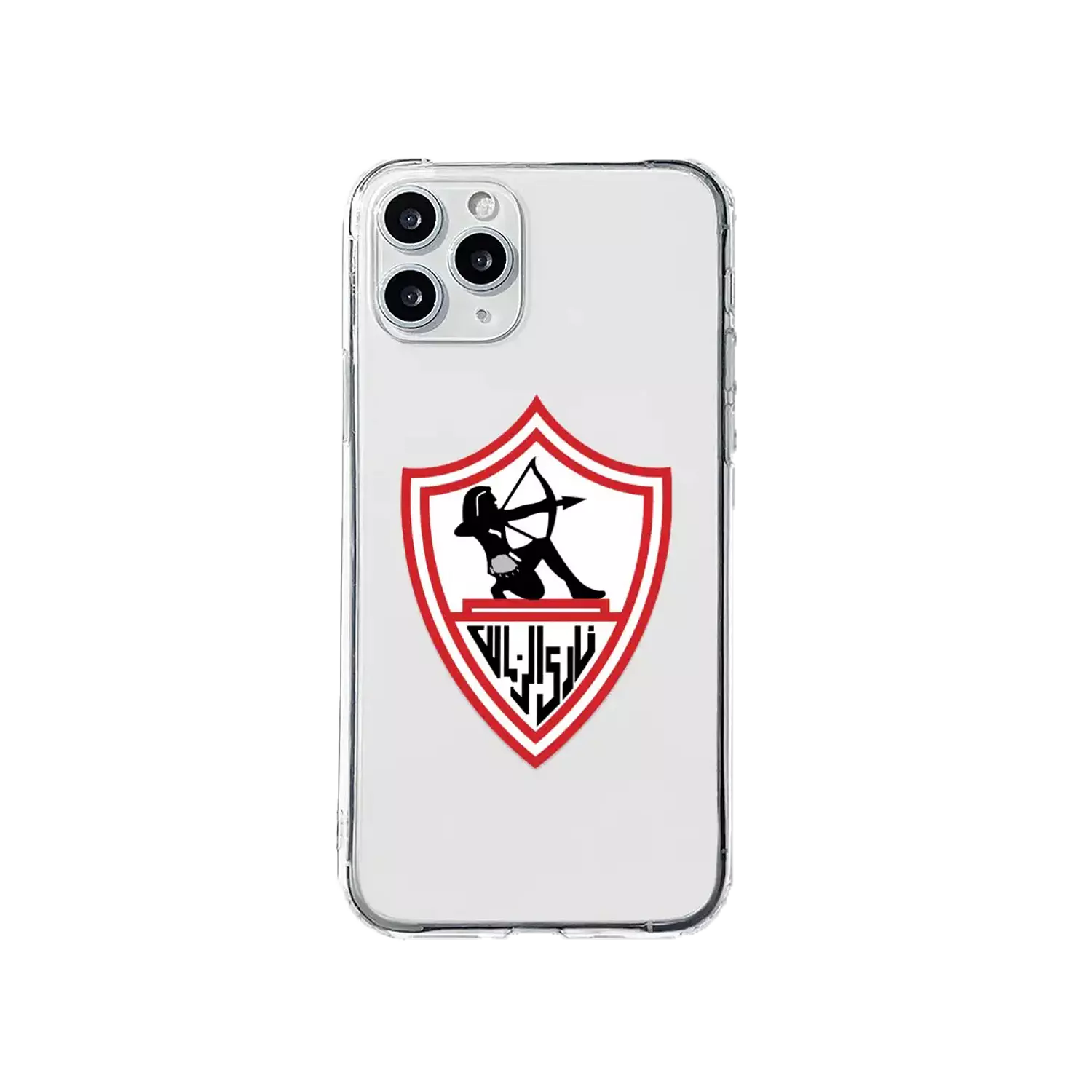 Zamalek Transparent Mobile Case   image