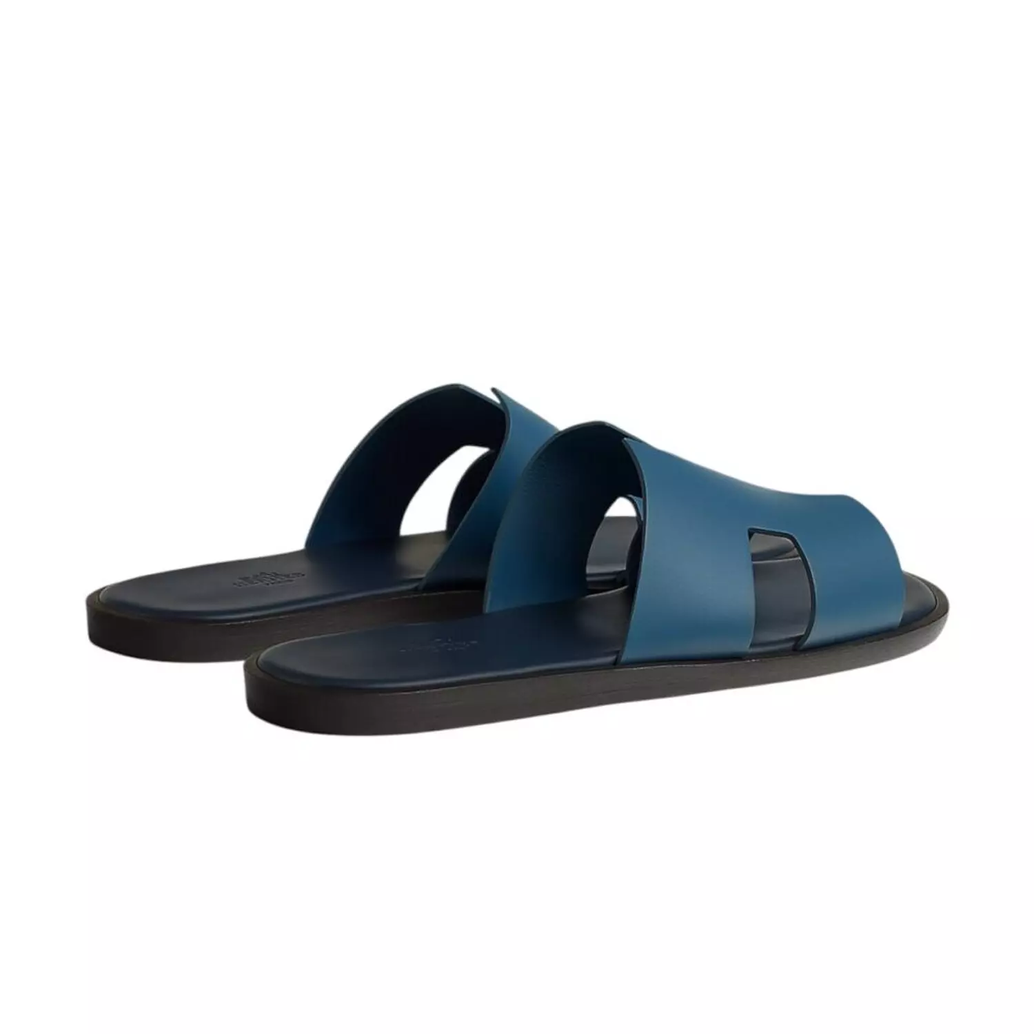 Hermes Izmir sandal Bleu Turquin Marine hover image