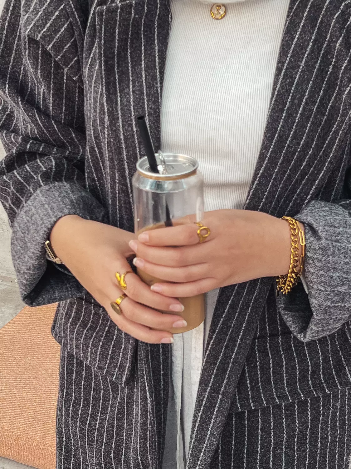 Nabeela Striped Blazer  3