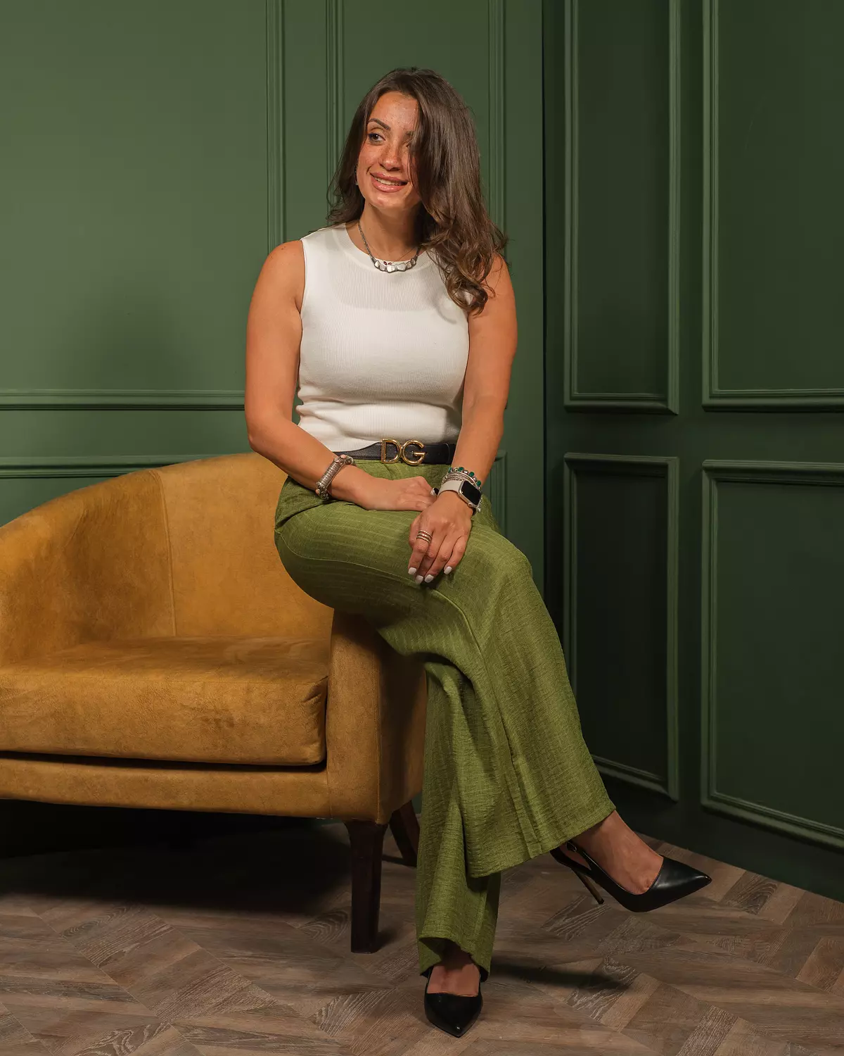 Urban flow pants (olive) image