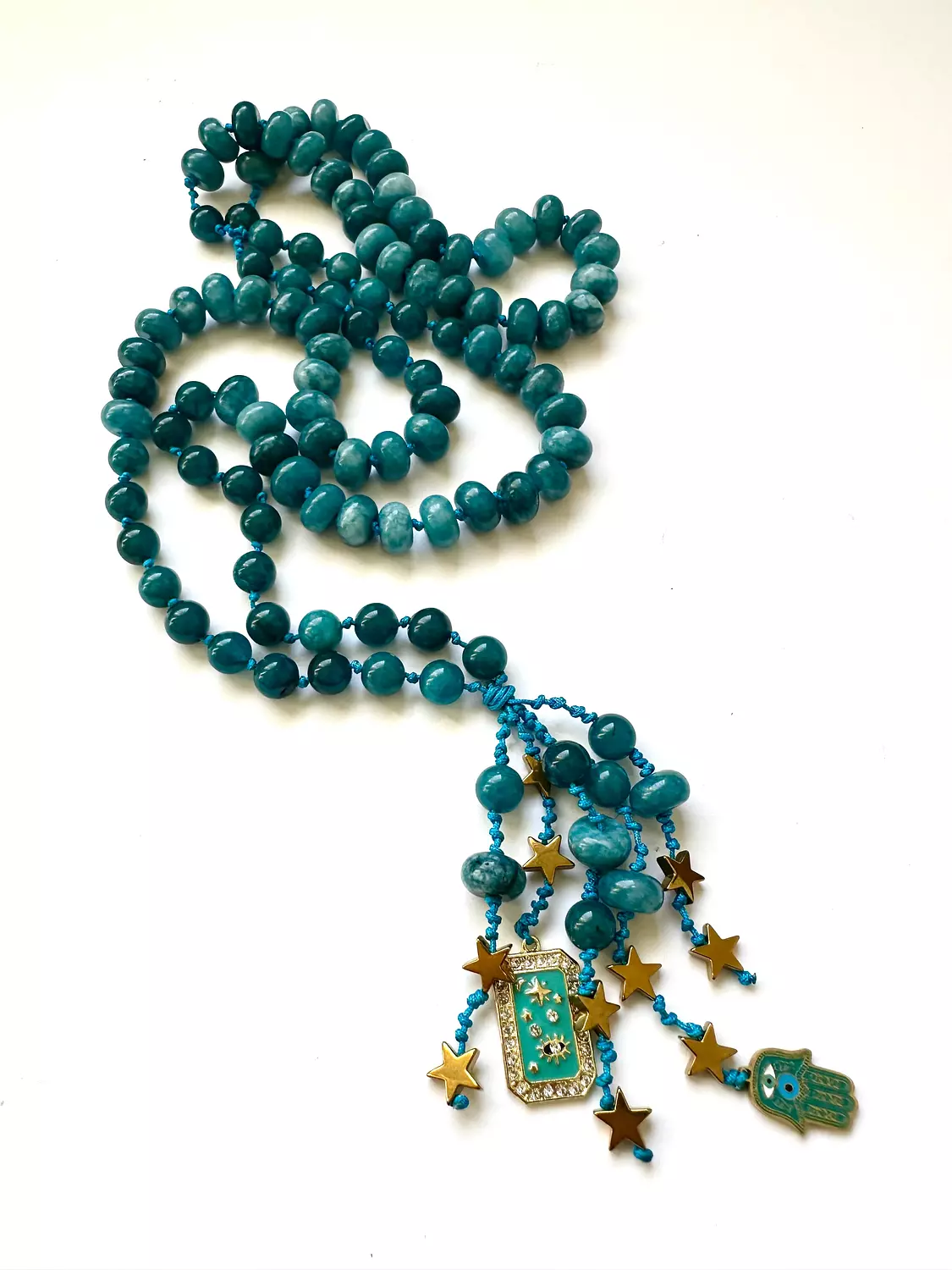 Blue tassel  image