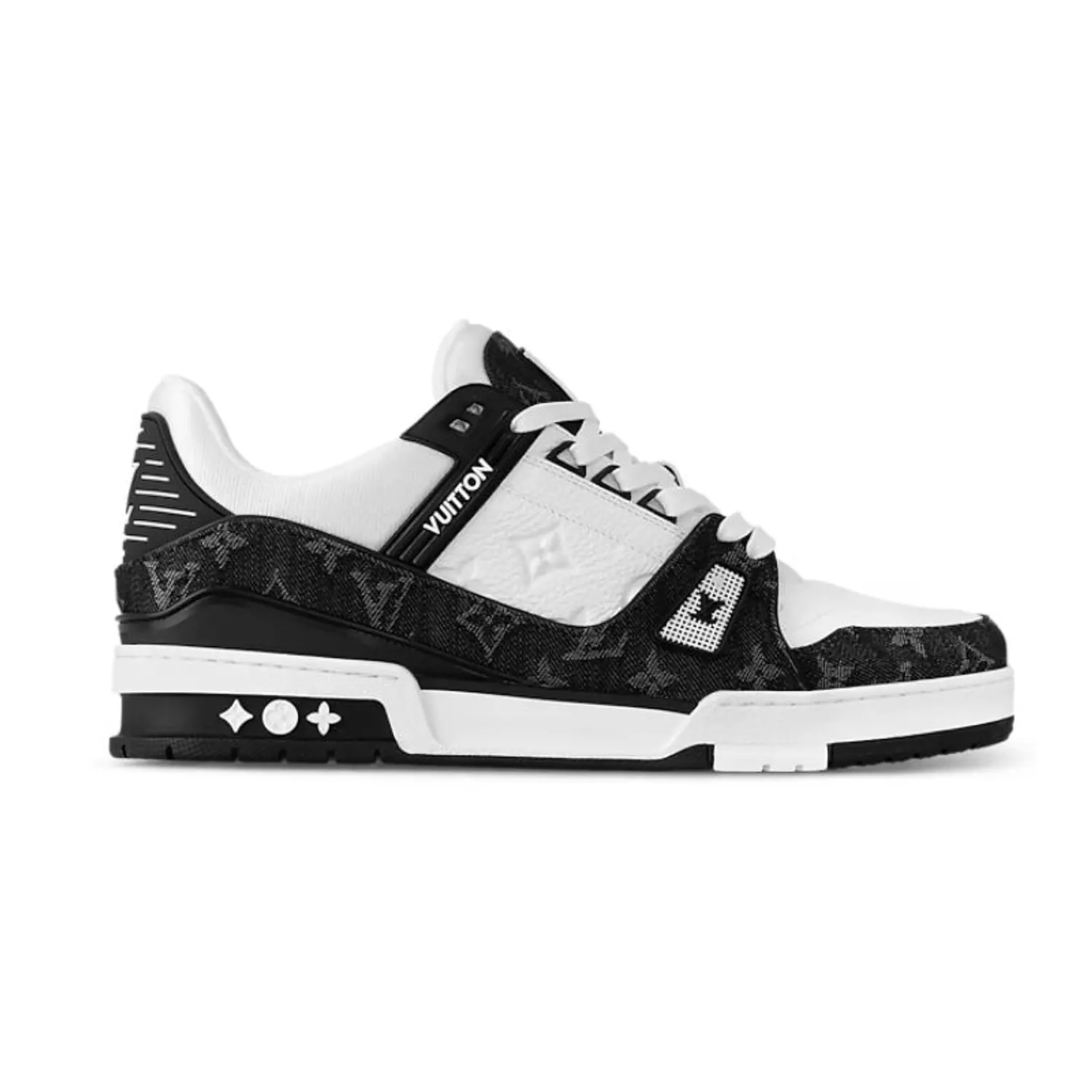 Louis Vuitton LV Trainer – White Black image
