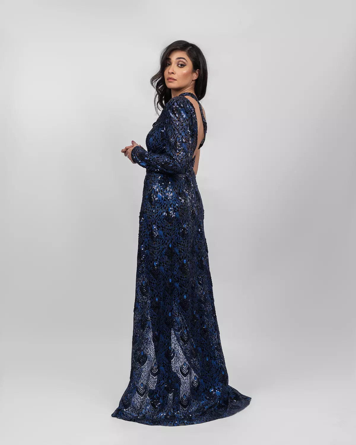 Glamorous Royal Blue Dress 6