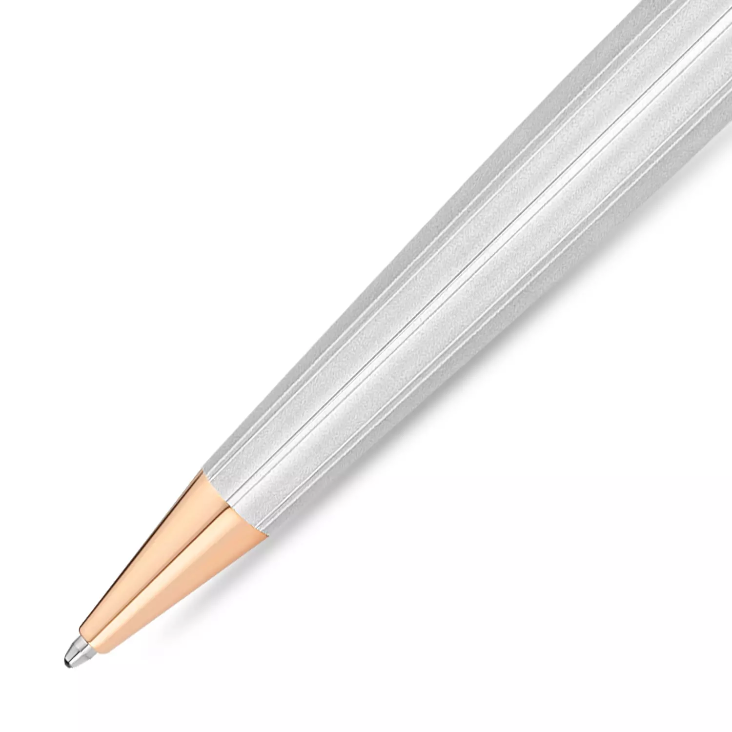 Cerruti1881 Ballpoint Pen Silver & Rose Gold - NSS221001A 1