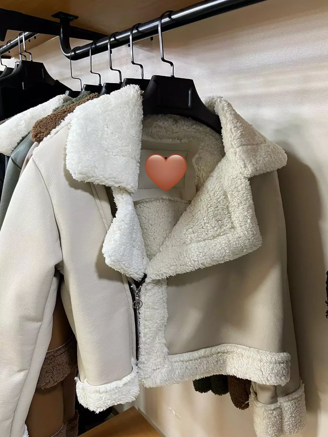 Leather & fur jacket  9