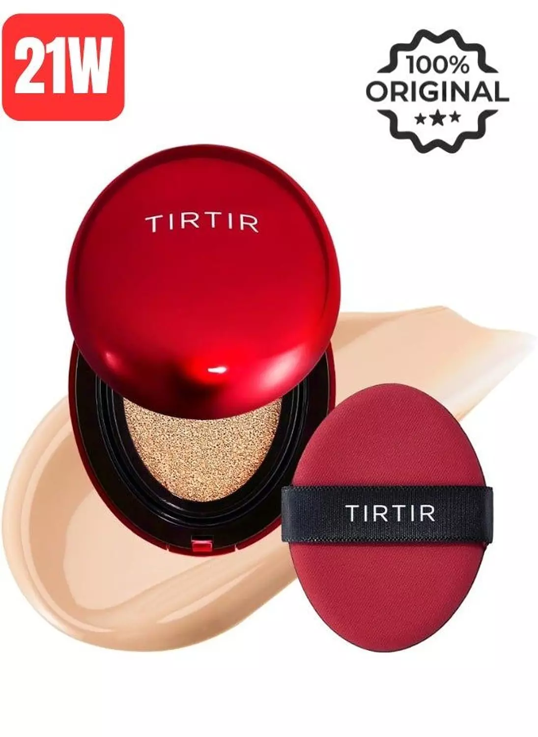 Tirtir Mask Fit Red Cushion 21W NATURAL IVORY 2