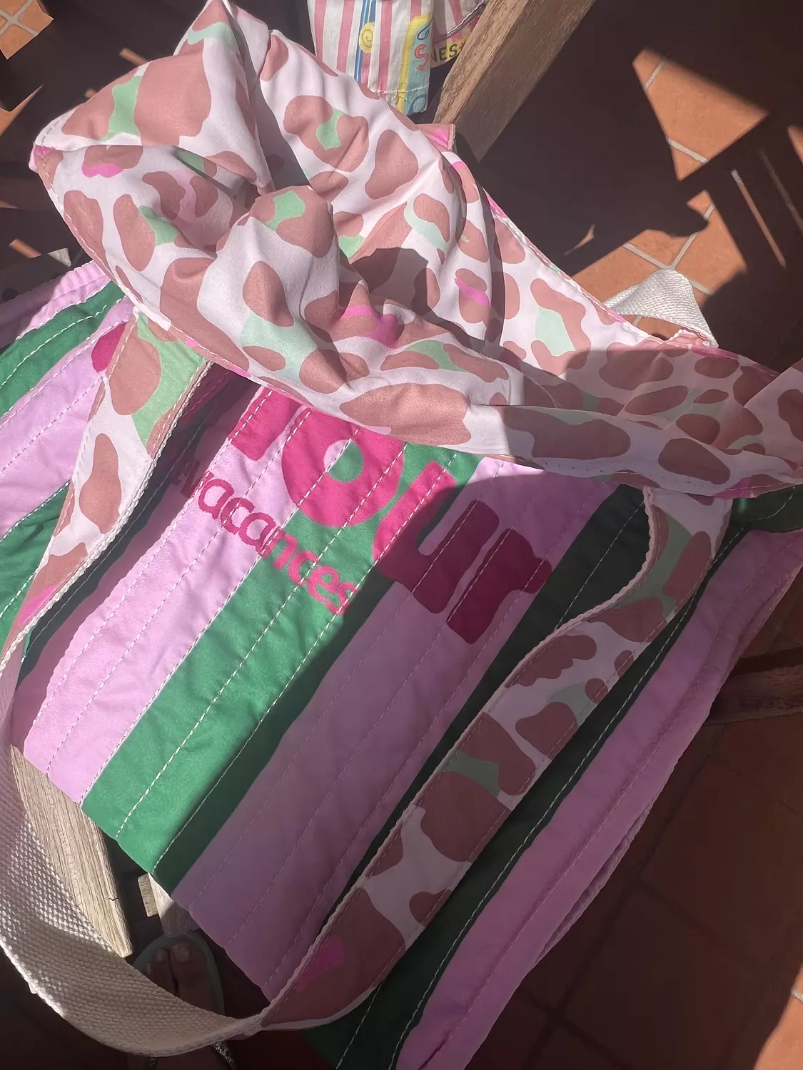 “ Amour “ Reversible Tote bag  2
