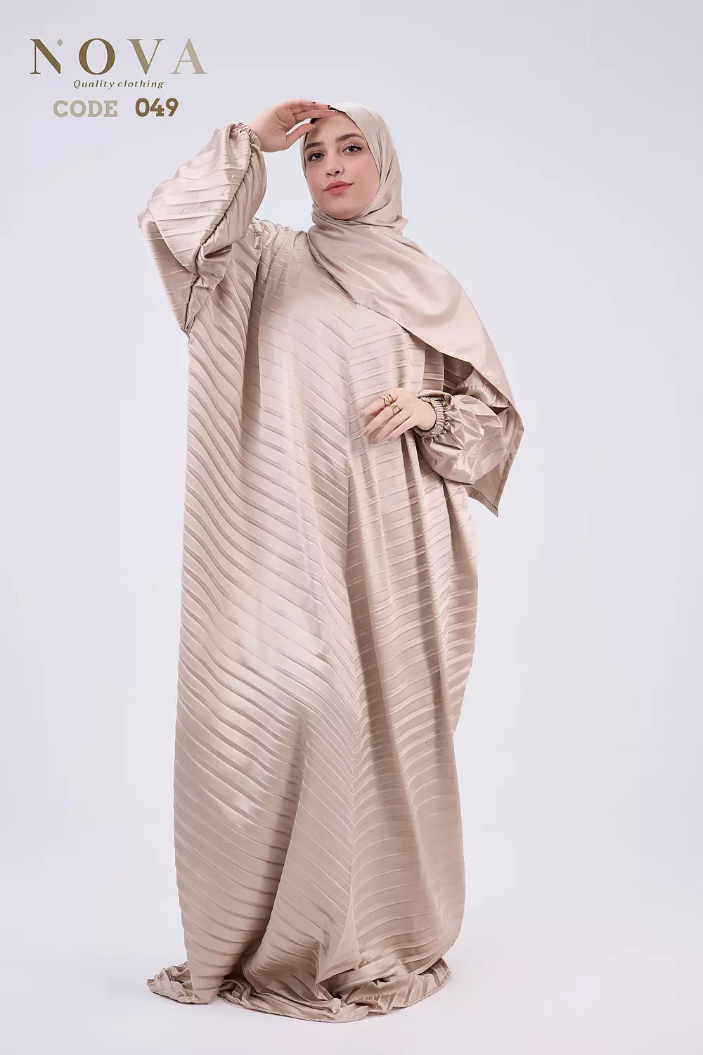 Soft Beige Plissè 3