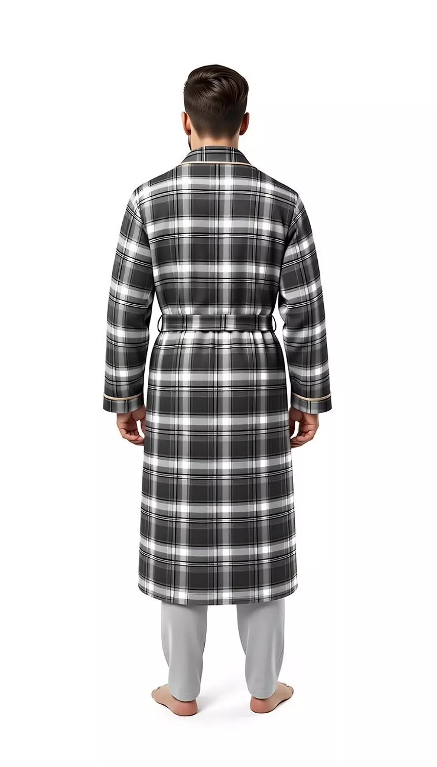 روب كاروه - رمادي - 2714  3