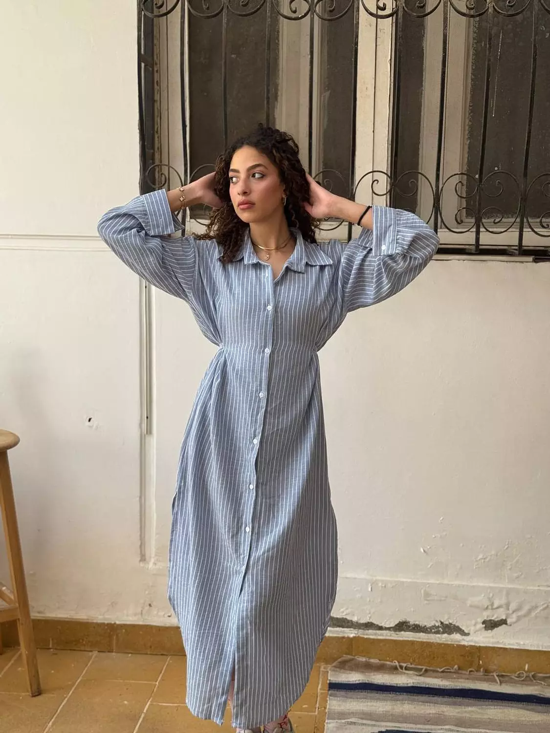 Long Striped Dress  12