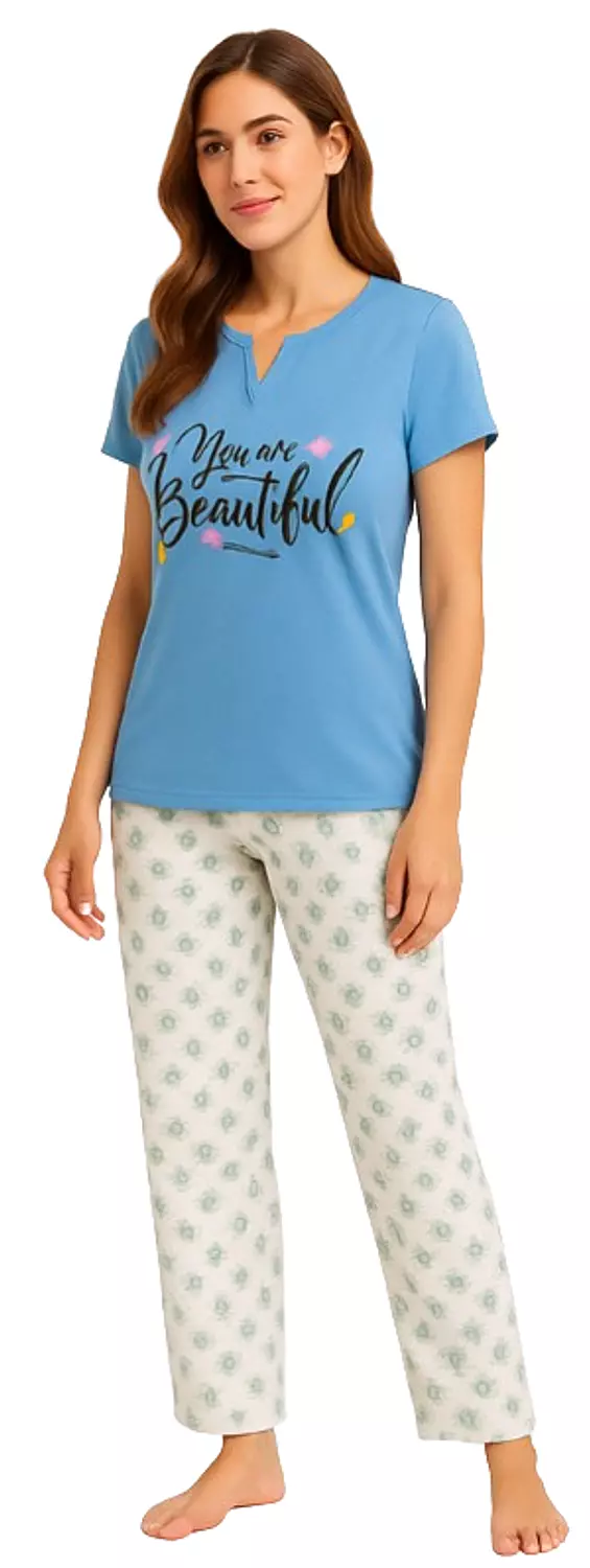 Women Beautiful Pj - 2475 - Blue image
