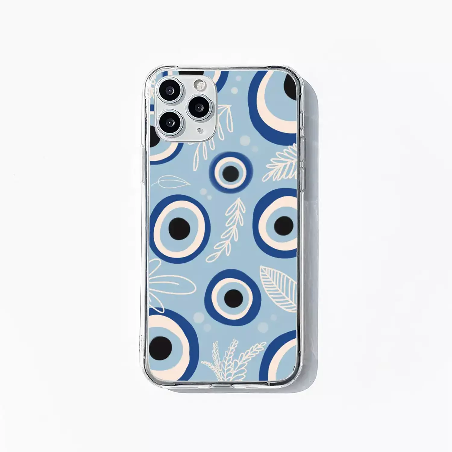 Blue 3 Evil Eye Mobile Case  image