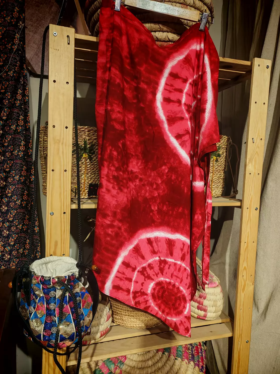 Wrapping cover up skirt image