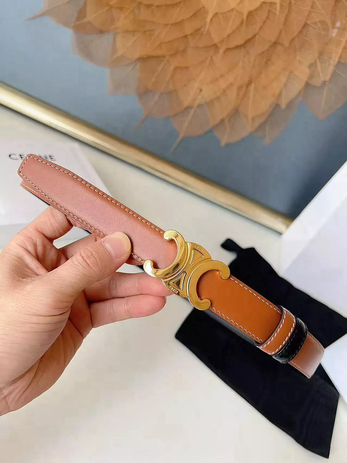Celine Belt Double Face 5