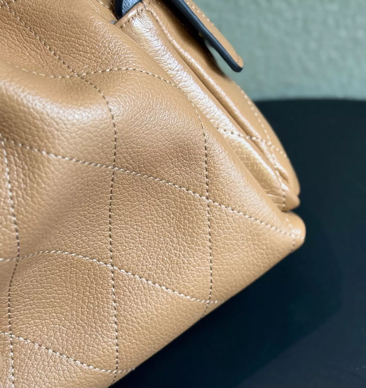 Tory Burch Charlie Quilted Drawstring Bucket Bag. 5