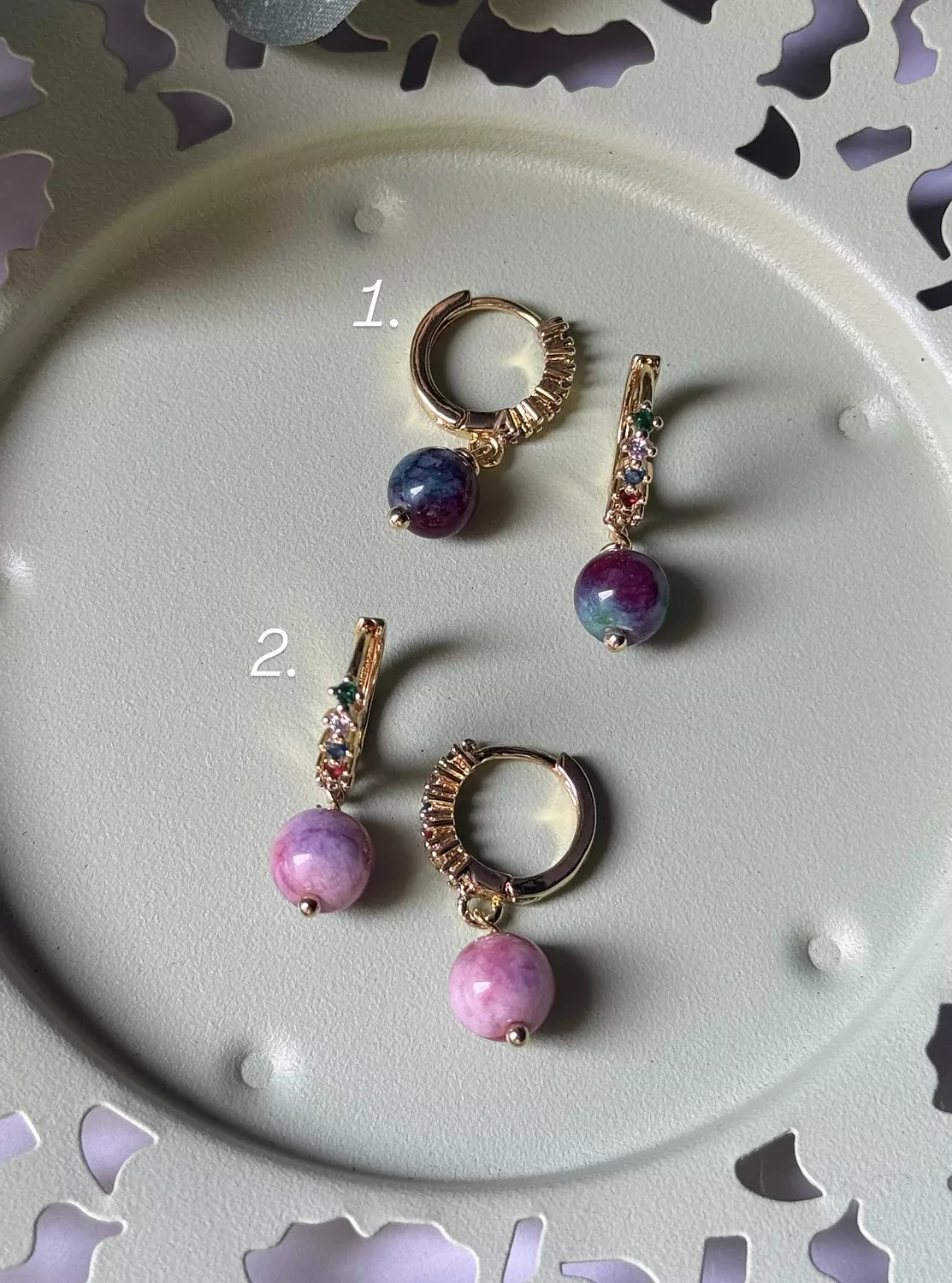 Gem Drops Earring  image