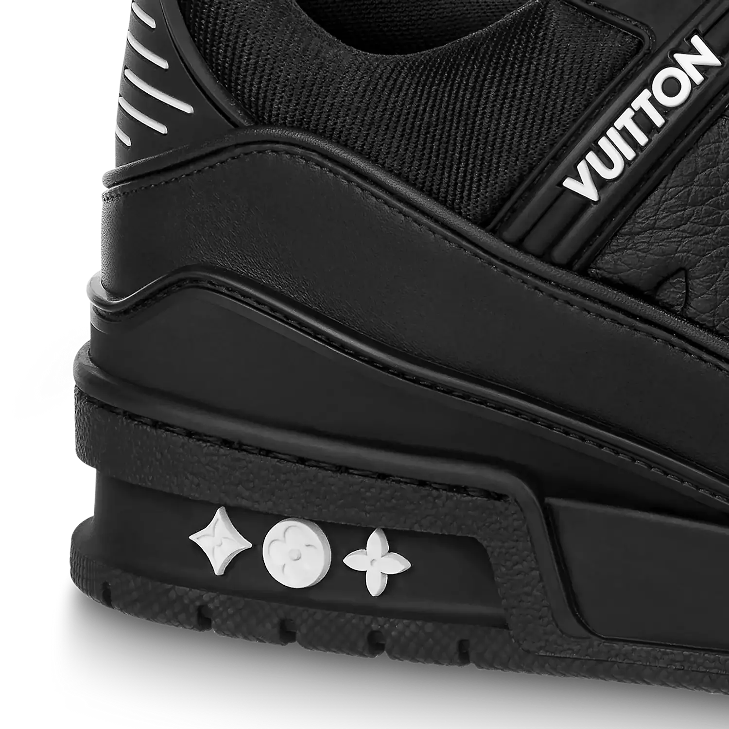 Louis Vuitton LV Trainer Black Embossed Monogram 4