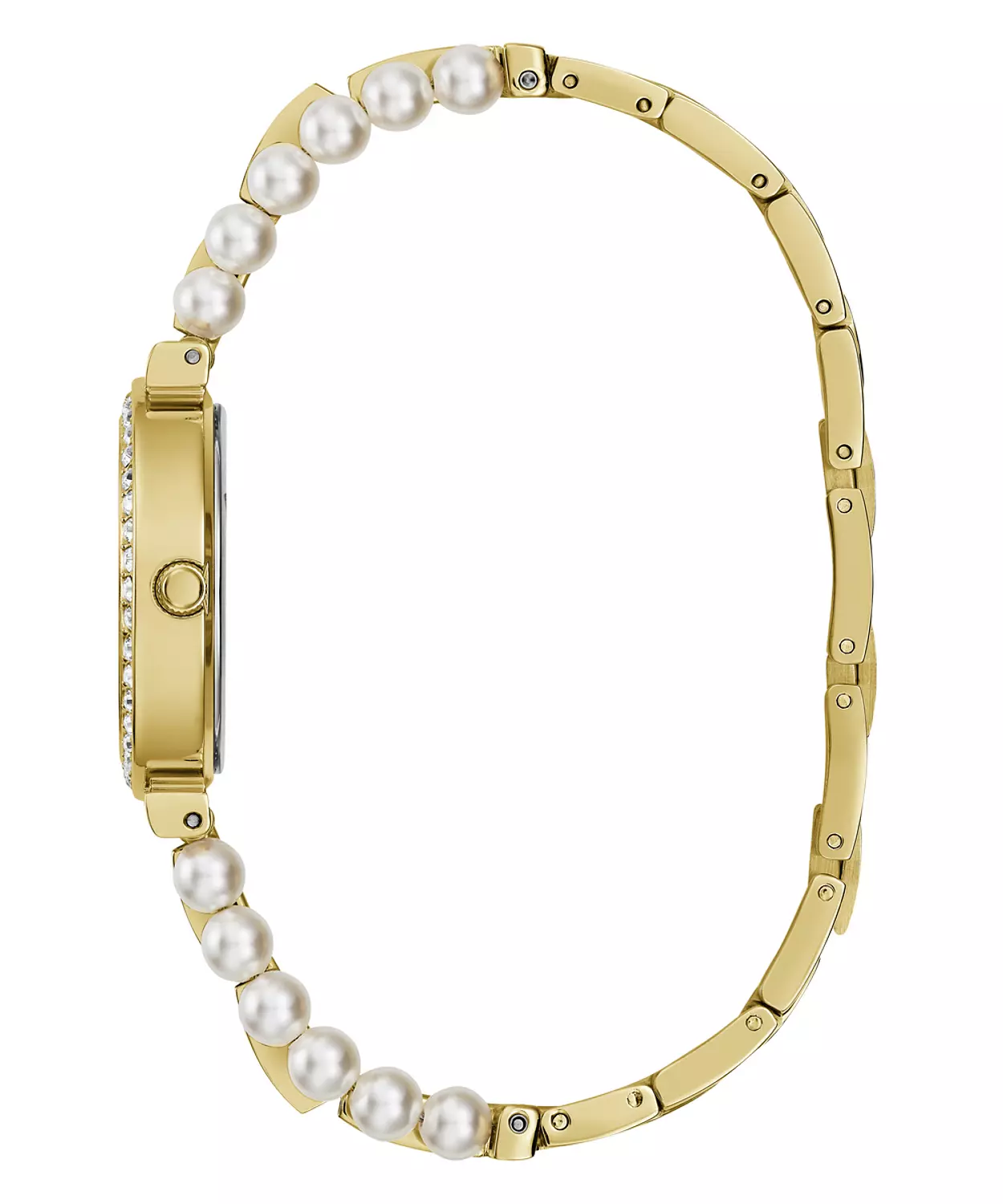 GUESS GW0531L2 ANALOG WATCH  For Women Gold Stainless Steel Polished Bracelet  4