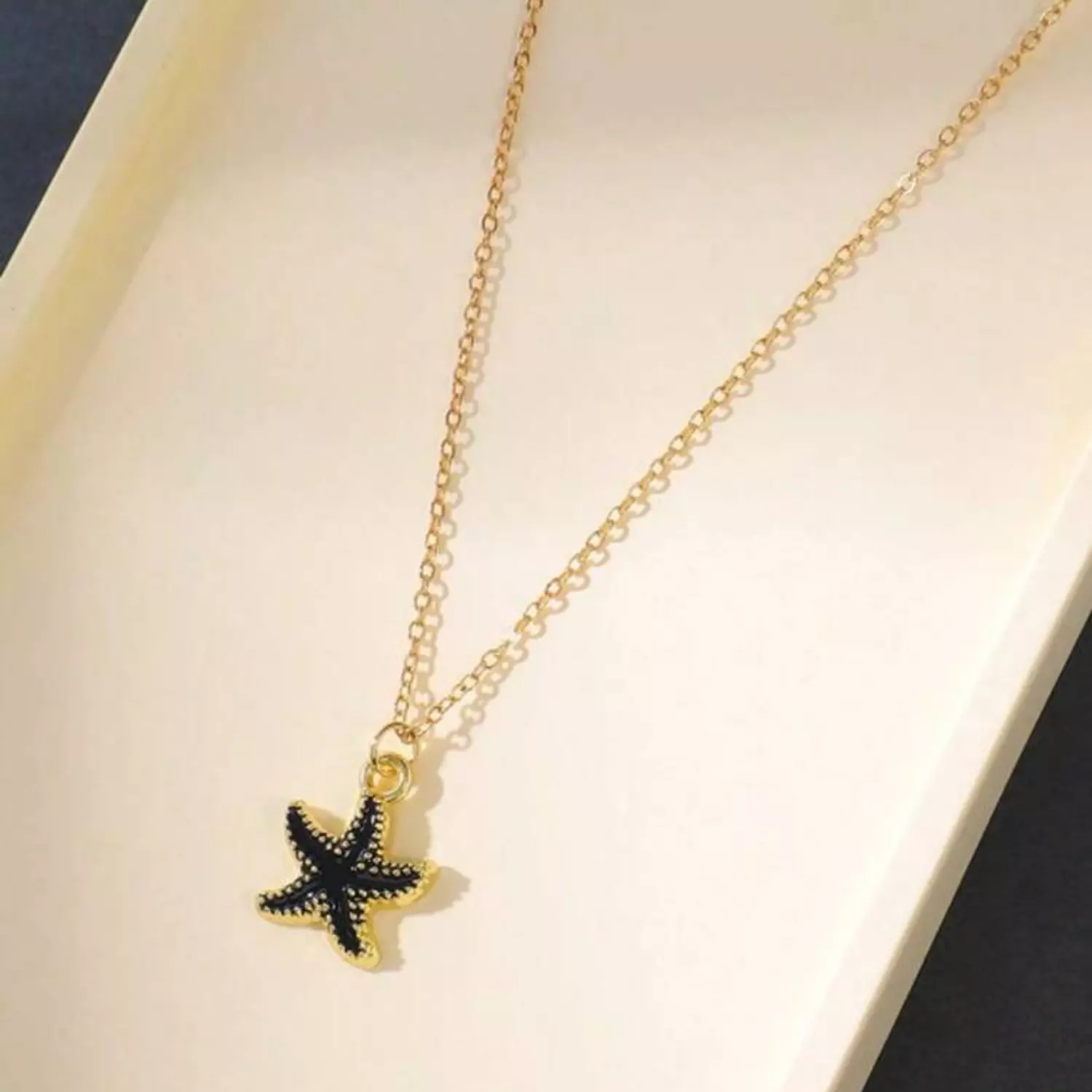 Small Starfish Necklace B 2