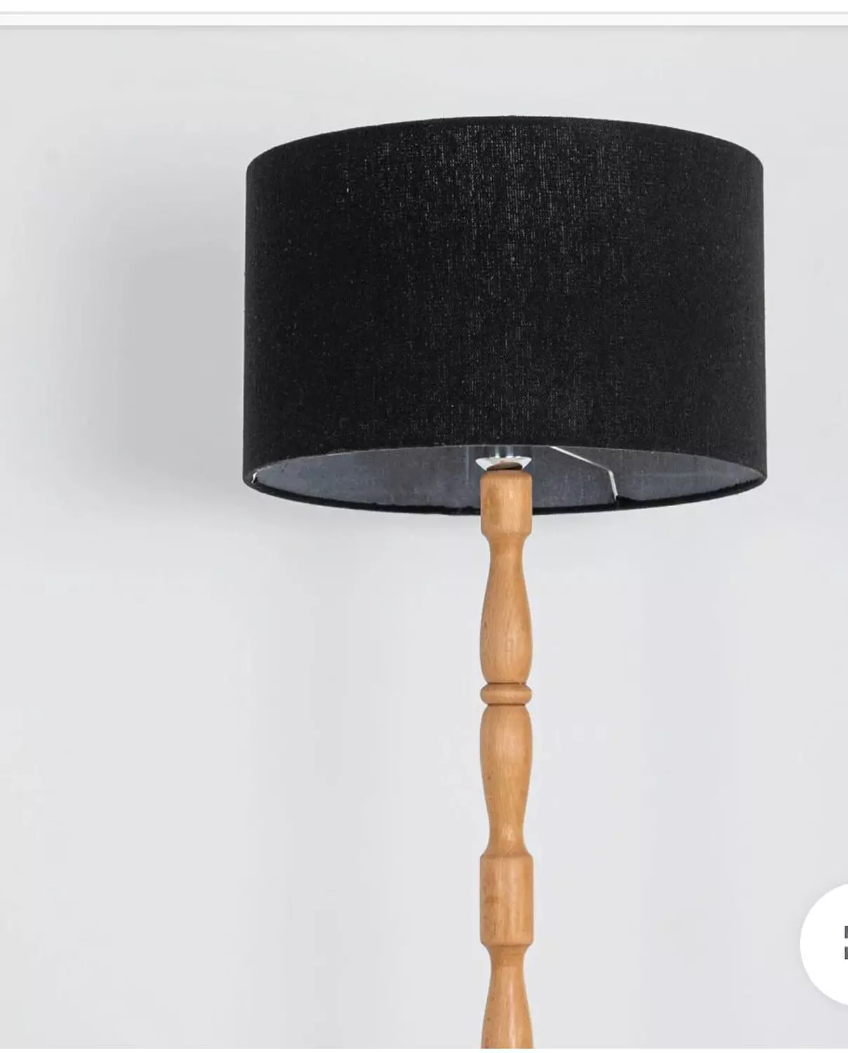 Mila Stand modern Floorlamp Black 3