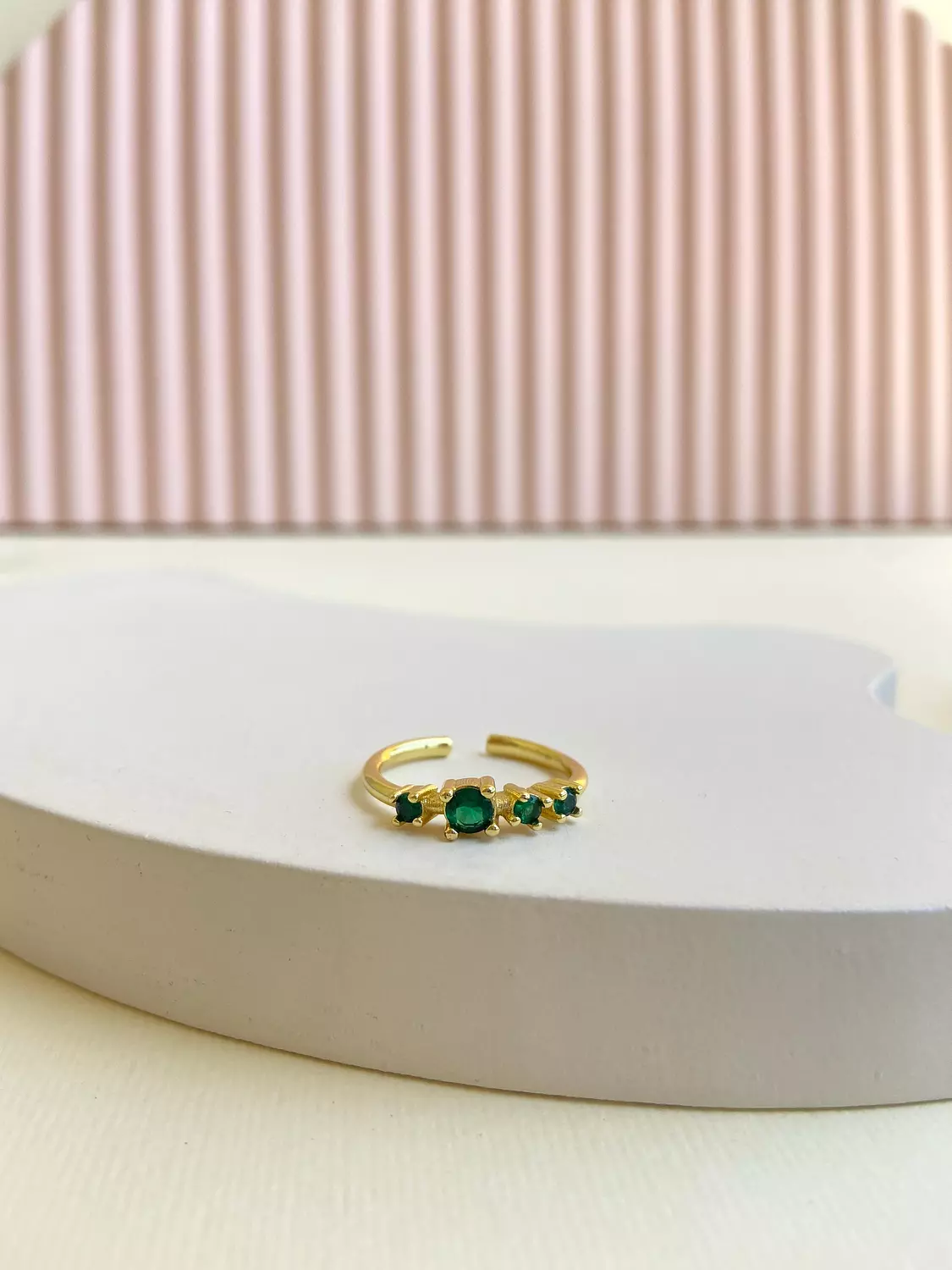 Green tiny rings 7