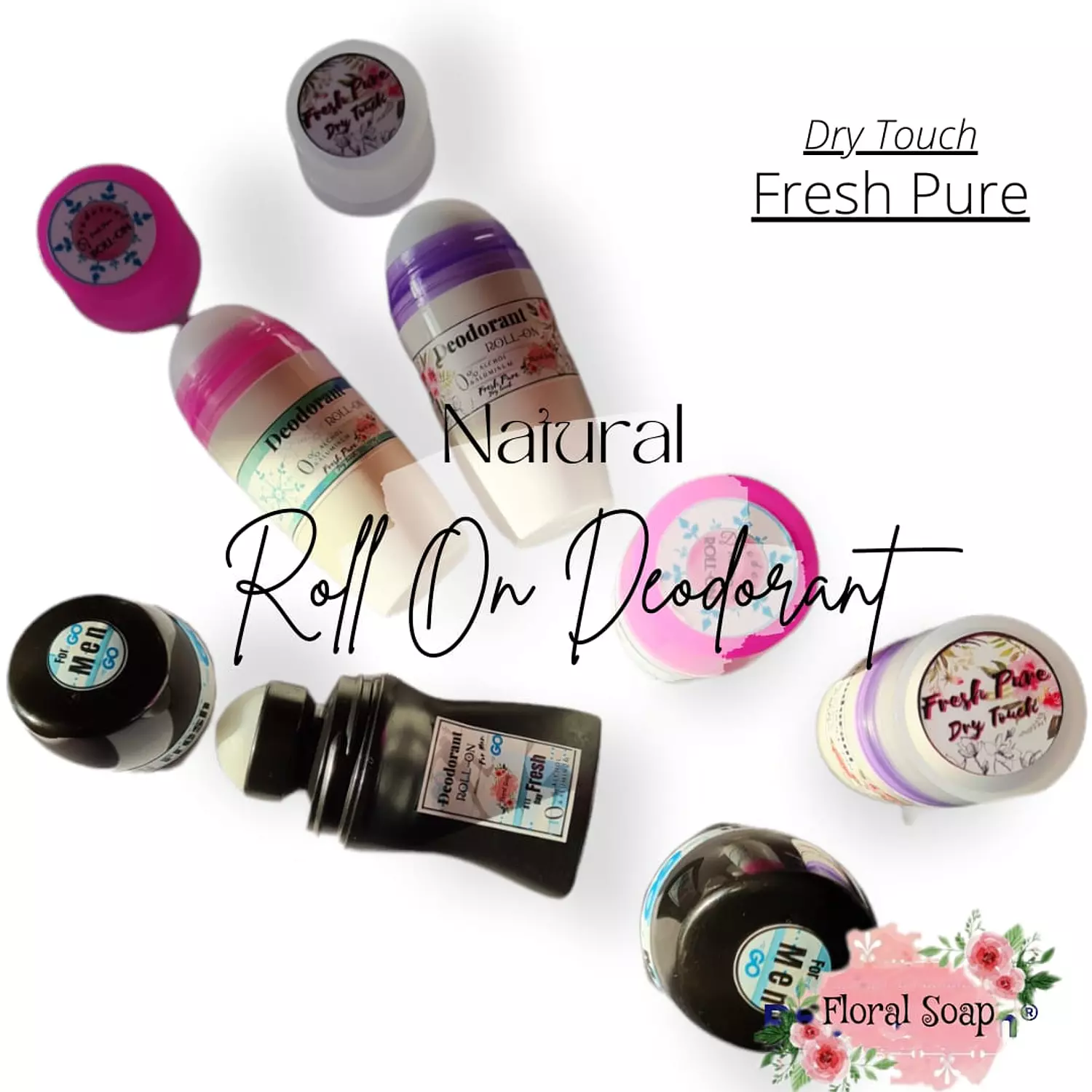 Natural Roll On Deodorant hover image